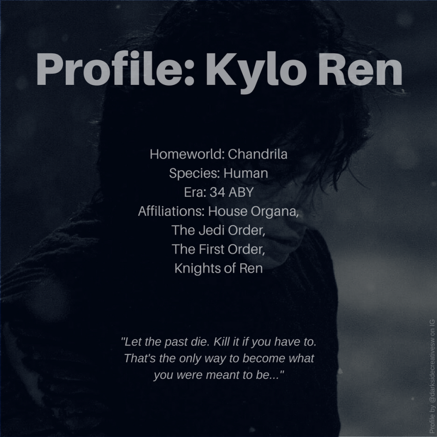 KYLO REN - STAR WARS PROFILE 02