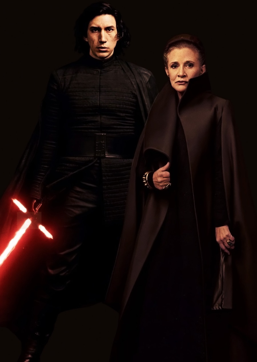 Leia and Ben Solo